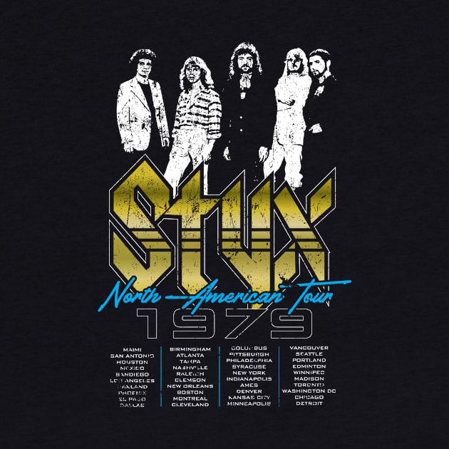 STYX North American Tour by MindsparkCreative